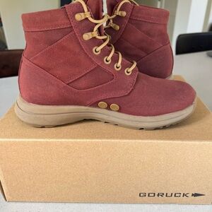Goruck jedburgh burgundy boots